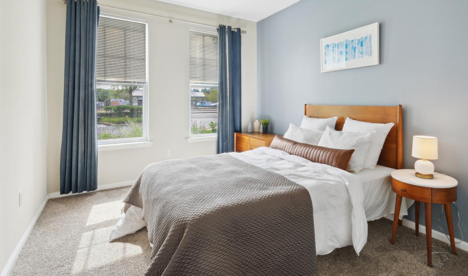 Bedroom options to fit every lifestyle a bedroom with a bed and a table