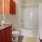 a bathroom with a sink toilet and bathtub